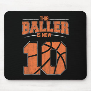 Herzlichen Glückwunsch zum Geburtstag 10. 10. Jung Mousepad