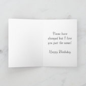 Herzlichen Glückwunsch zum Geburtstag 1979 Jahr de Karte (Innenseite)