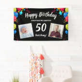 Herzlichen Glückwunsch zum Geburtstag, 2 Fotos, je Banner (Insitu)