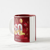 Herzlichen Glückwunsch zum Geburtstag, 60. Tasse (Vorderseite Links)