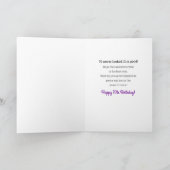 Herzlichen Glückwunsch zum Geburtstag 70, Sie mach Karte (Innenseite)