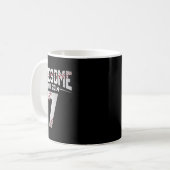 Herzlichen Glückwunsch zum Geburtstag 7. 7. Kaffeetasse (Vorderseite Links)