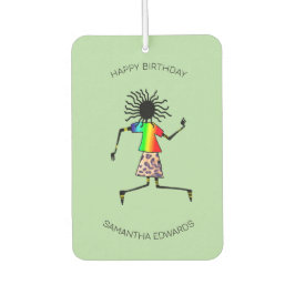 Herzlichen Glückwunsch zum Geburtstag, African Art Autolufterfrischer