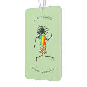 Herzlichen Glückwunsch zum Geburtstag, African Art Autolufterfrischer (Links)