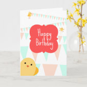 Herzlichen Glückwunsch zum Geburtstag aller US-Chi Karte (Gelbe Blume)