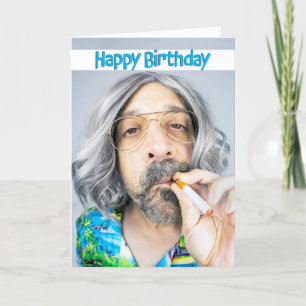 Herzlichen Glückwunsch zum Geburtstag an einen Typ Feiertagskarte