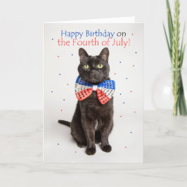 Herzlichen Glückwunsch zum Geburtstag auf dem Amer Feiertagskarte