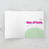 Herzlichen Glückwunsch zum Geburtstag auf die best Karte (Innenseite)