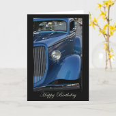 Herzlichen Glückwunsch zum Geburtstag auf Schwarz Karte (Gelbe Blume)