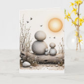 Herzlichen Glückwunsch zum Geburtstag aus der Fami Karte (Gelbe Blume)