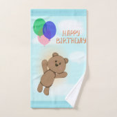 Herzlichen Glückwunsch zum Geburtstag Badhandtuch Set (Handtuch)