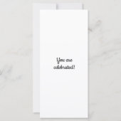 Herzlichen Glückwunsch zum Geburtstag Barbara Karte (Rückseite)