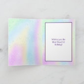 Herzlichen Glückwunsch zum Geburtstag, bester Freu Karte (Innenseite)