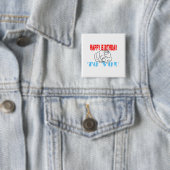 Herzlichen Glückwunsch zum Geburtstag! Button (Beispiel)