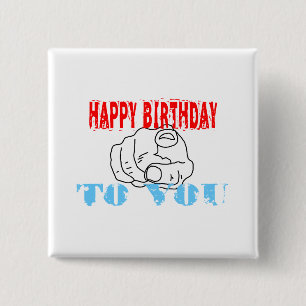 Herzlichen Glückwunsch zum Geburtstag! Button