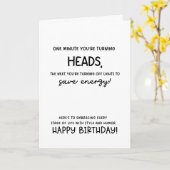 Herzlichen Glückwunsch zum Geburtstag coolen Freun Karte (Gelbe Blume)