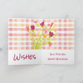 Herzlichen Glückwunsch zum Geburtstag Dankeskarte (Innenseite)