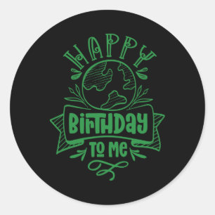 Herzlichen Glückwunsch zum Geburtstag, dass ich di Runder Aufkleber