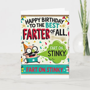 Herzlichen Glückwunsch zum Geburtstag der Besten F Karte