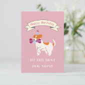 Herzlichen Glückwunsch zum Geburtstag der besten H Dankeskarte (Stehend Vorderseite)