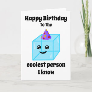 Herzlichen Glückwunsch zum Geburtstag der Coolstst Karte