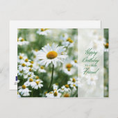 Herzlichen Glückwunsch zum Geburtstag der Postkart Postkarte (Vorne/Hinten)