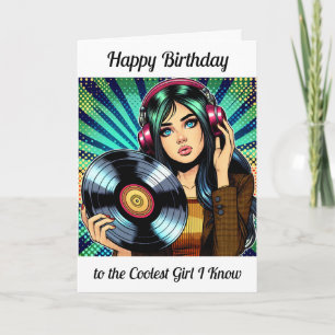 Herzlichen Glückwunsch zum Geburtstag des Coolstst Karte
