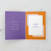 Herzlichen Glückwunsch zum Geburtstag, eine großar Karte (Innenseite)