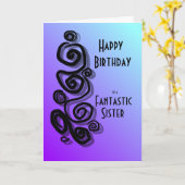 Herzlichen Glückwunsch zum Geburtstag einer fantas Karte (Gelbe Blume)