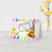 Herzlichen Glückwunsch zum Geburtstag eines Coolen Karte (Gelbe Blume)