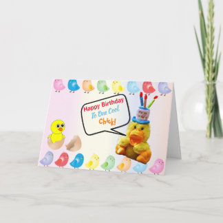 Herzlichen Glückwunsch zum Geburtstag eines Coolen Karte