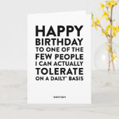 Herzlichen Glückwunsch zum Geburtstag eines der we Karte (Gelbe Blume)