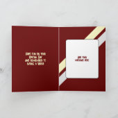 Herzlichen Glückwunsch zum Geburtstag eines Enkels Karte (Innenseite)