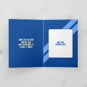 Herzlichen Glückwunsch zum Geburtstag eines ganz b Karte (Innenseite)