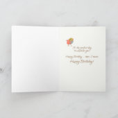 Herzlichen Glückwunsch zum Geburtstag eines gesund Karte (Innenseite)