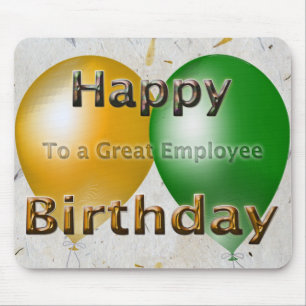 Herzlichen Glückwunsch zum Geburtstag eines großen Mousepad