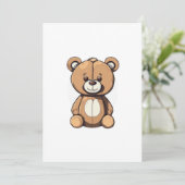 Herzlichen Glückwunsch zum Geburtstag Einladung (Stehend Vorderseite)