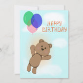 Herzlichen Glückwunsch zum Geburtstag Einladung (Vorderseite)