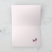 Herzlichen Glückwunsch zum Geburtstag! Elegante Li Karte (Innenseite)