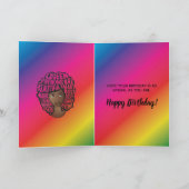 Herzlichen Glückwunsch zum Geburtstag, Ermutigung  Karte (Innenseite)