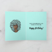 Herzlichen Glückwunsch zum Geburtstag, Ermutigung Karte (Innenseite)