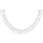 Herzlichen Glückwunsch zum Geburtstag Extravagante Wimpelkette (Alle)