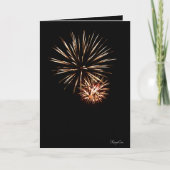 Herzlichen Glückwunsch zum Geburtstag, Firecracker Karte (Vorderseite)