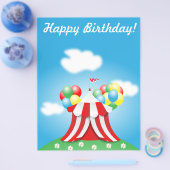 Herzlichen Glückwunsch zum Geburtstag Flyer (Einzeln)