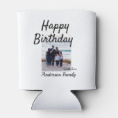 Herzlichen Glückwunsch zum Geburtstag Foto Familie Dosenkühler (Rückseite)