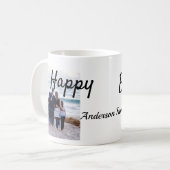 Herzlichen Glückwunsch zum Geburtstag Foto Familie Kaffeetasse (Vorderseite Links)