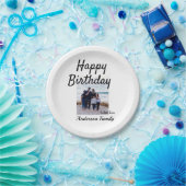 Herzlichen Glückwunsch zum Geburtstag Foto Familie Pappteller (Party)