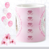 Herzlichen Glückwunsch zum Geburtstag Foto Tasse o