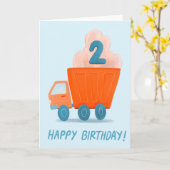 Herzlichen Glückwunsch zum Geburtstag für 2 Jahre Karte (Gelbe Blume)