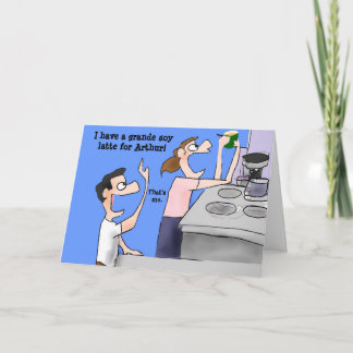 Herzlichen Glückwunsch zum Geburtstag für die Kaff Karte